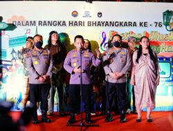Kapolri Resmi Tutup Festival Musik Jalanan Di Yogyakarta Dalam Rangka HUT Bhayangkara Ke-76