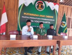 DPC PPP Kota Yogyakarta Gelar Musyawarah Anak Cabang
