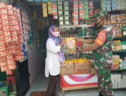 Babinsa Koramil 01 Sukoharjo Sambangi Pasar Tradisional