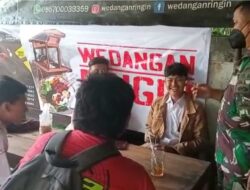 Giat Babinsa Kemlayan Dalam Pengawasan PPKM