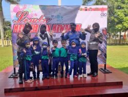 Polres Gunungkidul Adakan Giat Lomba Melukis Dan Mewarnai Dalam Rangka HUT Bhayangkara Ke-76