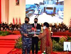 Presiden RI ke 5 Megawati resmikan KRI Bung Karno-369 Kelas Korvet Masuk jajaran TNI AL