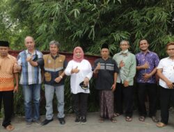 Kustini Sri Purnomo Tinjau Pembangunan Jembatan Merah Di Gejayan