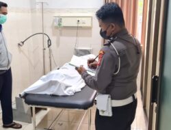 Alami Kecelakaan Tunggal, Seorang Pemuda Meregang Nyawa