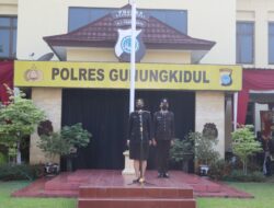 Upacara Peringatan HUT Bhayangkara Ke-76 Tahun 2022 Polres Gunungkidul