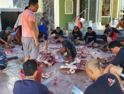 Masjid Al Ikhlas Graha Pratama, adakan pemotongan hewan kurban