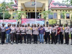 Bentuk Kedekatan Dengan Anggota, Kapolres Gunungkidul Lakukan Kunjungan Kerja