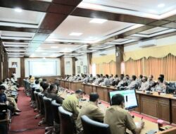 Rakor Pengendalian Inflasi Daerah Secara Virtual Diikuti Bupati Klaten