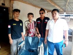 FKJR Korlap Ponjong Sambangi Korban Kecelakaan Kerja di Pabrik Penggilingan Gamping