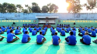Dandim 0732/Sleman Beri Jam Komandan di Minggu Ke Dua Bulan September