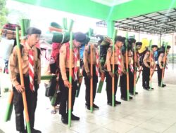 Regu Rajawali SMP Negeri 4 Kedungbanteng Ikuti Training Camp