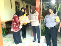Giat Baksos Jajaran Polsek Kalasan Ke Warga Korban Kebakaran Sebagai Bentuk Pengabdian dan Kepedulian