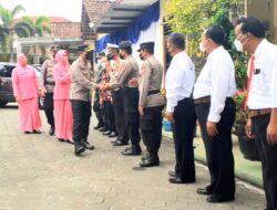 Kunjungan Kerja Kapolres Gunungkidul AKBP Edy Bagus Sumantri ke Polsek Ponjong