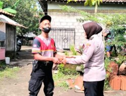 Giat Sosial Polsek Kalasan Membantu Warga Masyarakat di Wilayah Wantoro