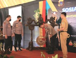 Kapolda DIY Irjen Pol Suwondo Nainggolan Bersama Bupati Gunungkidul Membuka Pelatihan Program Tunas Unggul Handayani