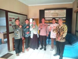 Terima Kunjungan PPK Kapanewon Playen, Kapolsek : Terus Ciptakan Suasana Damai Jelang Pemilu 2024
