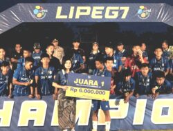 Kandaskan Smantasa Lewat Adu Penalti, Duplay Rengkuh Juara 1 Lipeg 7
