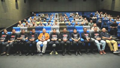 Nonton D’ Bandit Movie, Kapolda DIY Sebut Satpam Adalah Anak Kandung Kepolisian