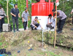 Kapolres Gunungkidul Resmikan Sumber Mata Air Sunan Kalijaga di Padukuhan Piji, Mertelu, Gedangsari