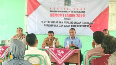 Kapanewon Ngawen Gelar Sosialisasi Perda No 1 Tahun 2020 Tentang Penyelenggaraan Perlindungan Perempuan dan Anak dari Kekerasan