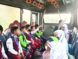 Resmi Dioperasikan Dishub, Bus Sekolah Gratis Layani Jalur Ponjong-Karangmojo-Wonosari