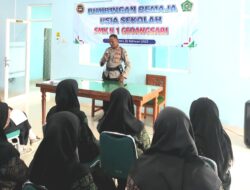 Menjadi Narasumber, Kapolsek Gedangsari Ajak Remaja Usia Pelajar Hindari Tindakan yang Melanggar Hukum