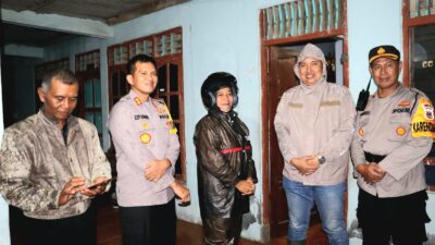 Kunjungi Korban Bencana Puting Beliung di Kapanewon Ponjong, Kapolres Gunungkidul Ajak Warga Masyarakat Tingkatkan Kewaspadaan