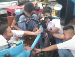 Motor Listrik Karya Siswa SMKN 1 Nglipar Terus Dilakukan Proses Penyempurnaan, Kepsek : Pemerintah Daerah Diharapkan Bisa Menjadi Mitra