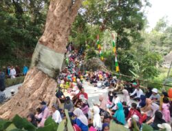 Bentuk Lestarikan Warisan Leluhur, Kalurahan Ngalang Gelar Adat Tradisi Nyadran Gunung Gentong