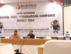 Masa Kampanye Pemilu 2024, Bawaslu Gunungkidul Temukan Ribuan Pelanggaran Pemasangan APK