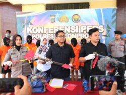 Sepuluh Pelaku Pencurian Tiang Wifi Diwilayah Kulonprogo Diancam Tujuh Tahun Penjara