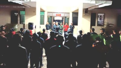Jelang Nataru, STAK Yogyakarta Gelar Apel Rutin di Mapolsek Kalasan Sleman