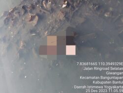 Mayat Tanpa Identitas Ditemukan Mengapung di Sungai Gajahwong, Banguntapan Bantul