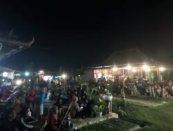 Rayakan Pergantian Tahun, Kalurahan Bendung Semin Gelar Pentas Musik dan Pesta Kembang Api di Area UMKM Lumbung Mataraman