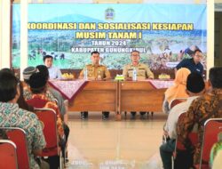 DPP Gunungkidul Gelar Koordinasi MT 1 Upaya Mensukseskan Program Swasembada Pangan Prabowo