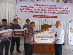 Panewu Karangmojo Mengapresiasi Bantuan Alumni 80A UPN Veteran Yogyakarta